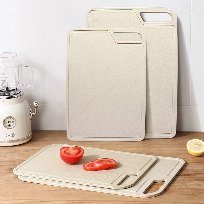 hywlkj悦活 稻壳砧板厨房砧板水果板儿童辅食板 悦活 稻壳砧板302006