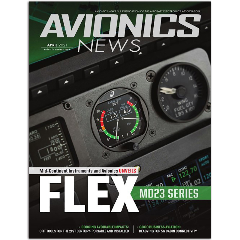 【单期可选】Avionics News 美国航空电子信息杂志 2021/22年月刊 2021年4月刊