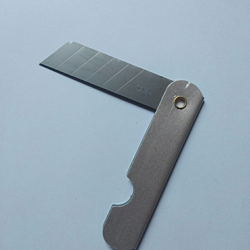 铁皮小刀不锈钢铅笔可折断小刀美工刀加厚 老式削铅笔小铁刀 1盒20个