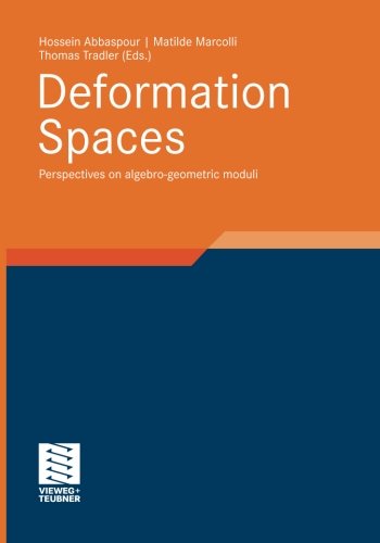 预订 deformation spaces