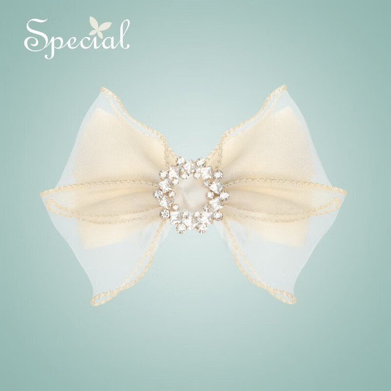 special蝴蝶结发饰发卡发夹后脑勺顶夹卡子抓夹女时尚优雅气质设计