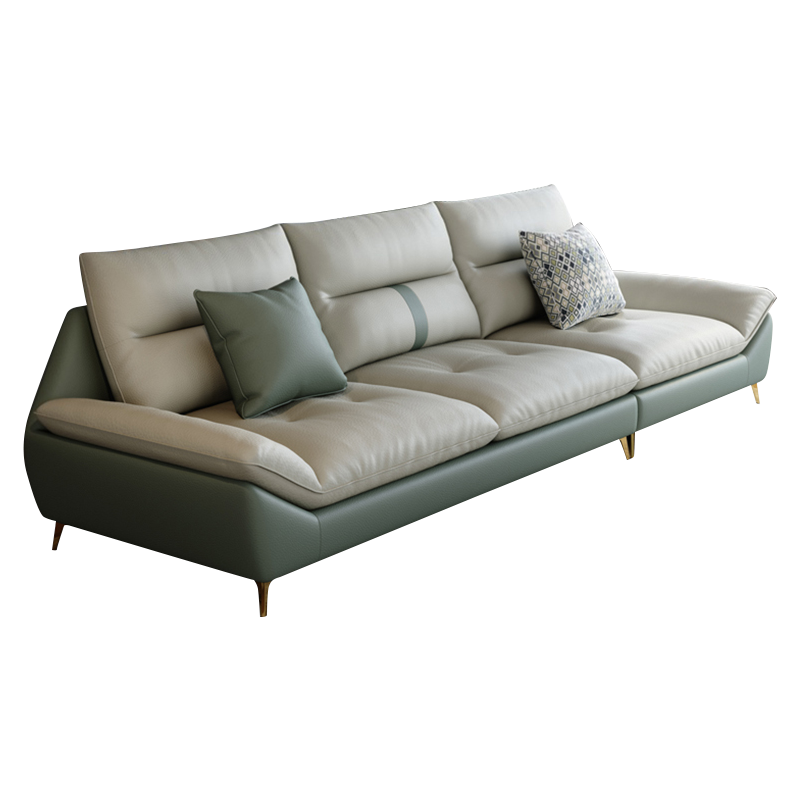 慕跃 沙发 极简轻奢免洗技布沙发北欧客厅大小户型现代简约布艺沙发组合 三人位【2.2米】适合中小户型 科技布【升级版座包】