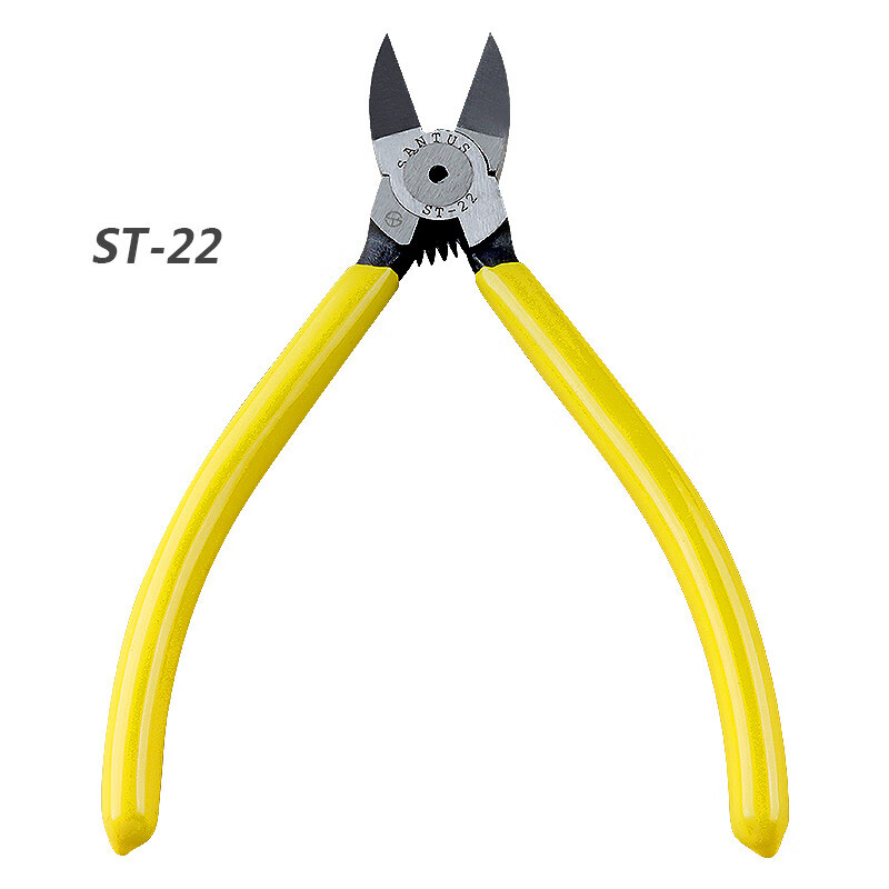 哩也波哩也高碳钢特斯水口剪斜嘴钳子迷你电子电工剪 st-22