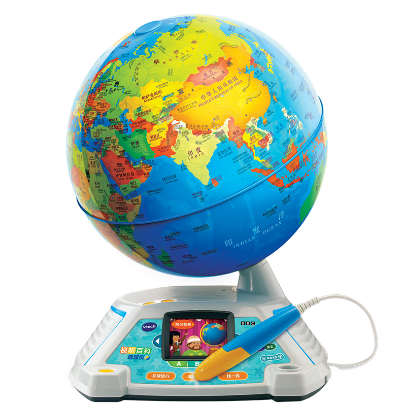 vtech 伟易达 80-605418 视听百科地球仪 26cm