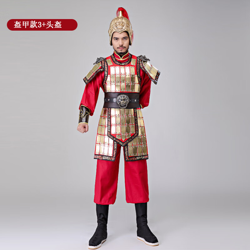 北方虎明朝服装将军古装盔甲男战袍铠甲将军衣服古代衣服古装侍卫服
