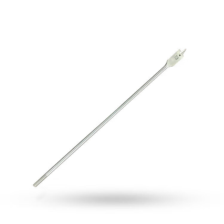 施韵令加长木工扁钻高碳钢三尖六角柄横刃木工钻头300400mm长 10*400