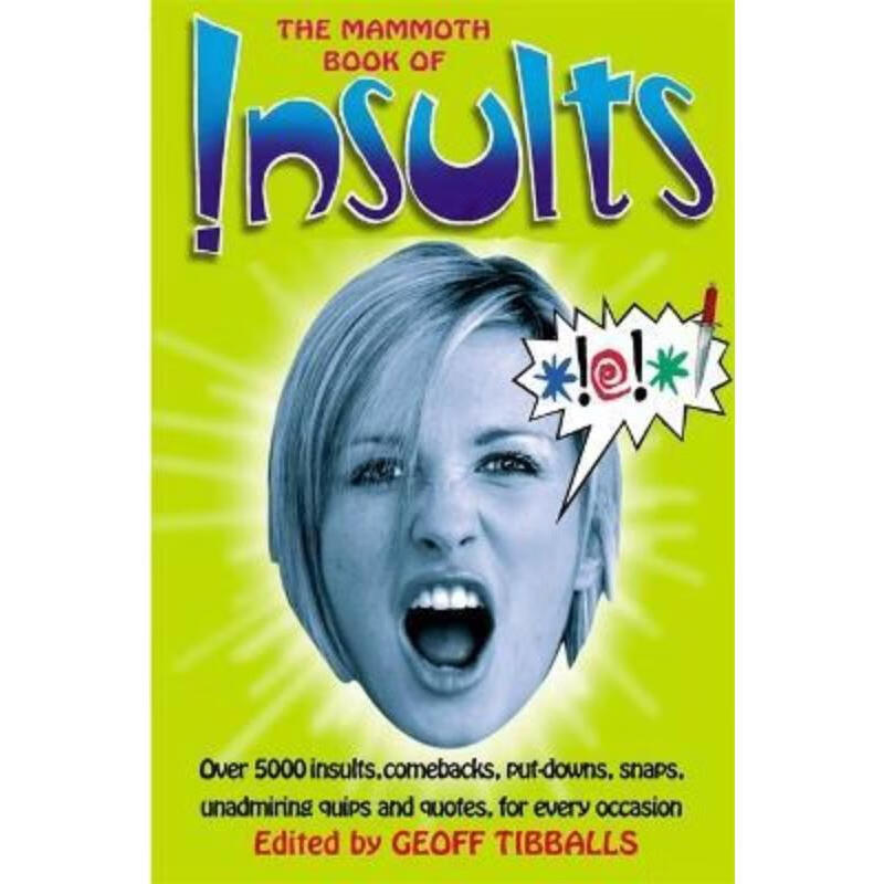 预订the mammoth book of insults