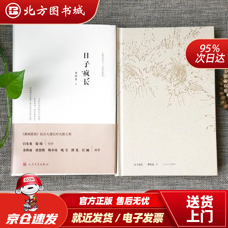 【正版现货】日子疯长（2019精装版） 龚曙光 9787020143054 人民文学出版社有限公司北方图书城