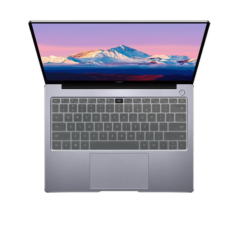 华为MateBook B5-440 14英寸笔记本电脑键盘膜屏幕膜保护外壳贴纸电脑包配件全套 亿金哒 透明硅胶键盘膜
