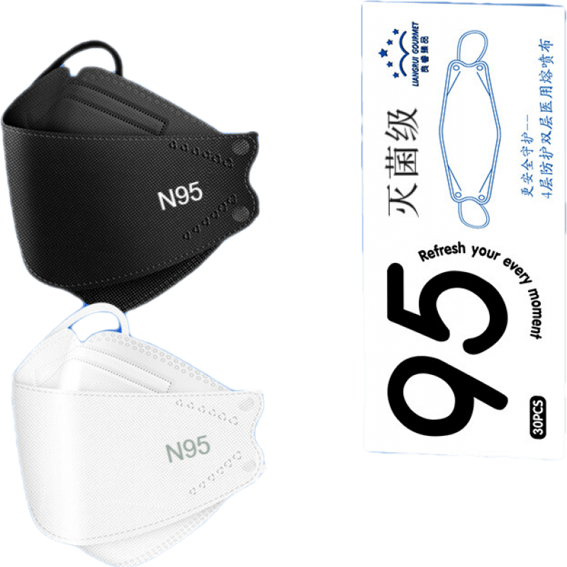 PLUS会员：御康隆 医用n95口罩 独立包装 30片*2件30.9元包邮（需用券，合15.45元/件）