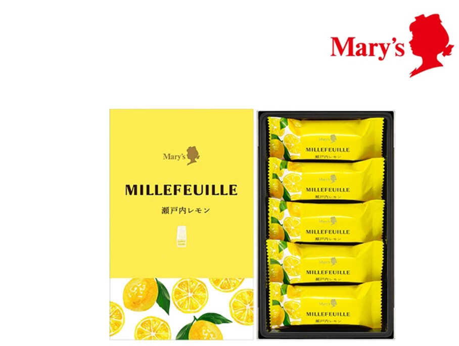 茗茹日本marys玛丽濑户内柠檬巧克力威化礼盒520情人节礼物送女友 5