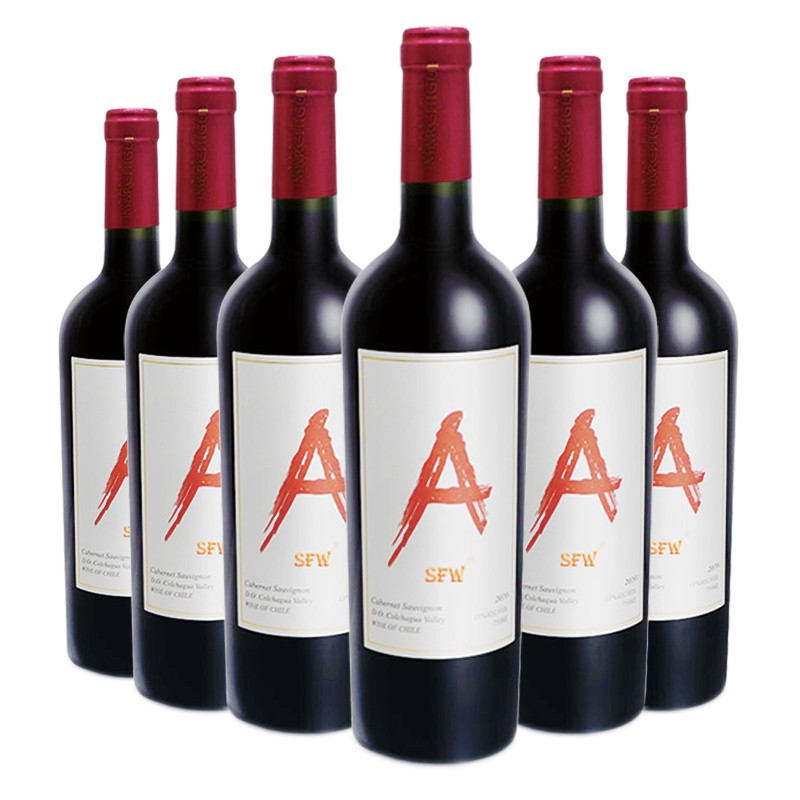 澳赛诗【红A系列】澳赛诗（AUSCESS) 红A系列干红葡萄酒 原瓶进口 红A赤霞珠 750mL 6瓶