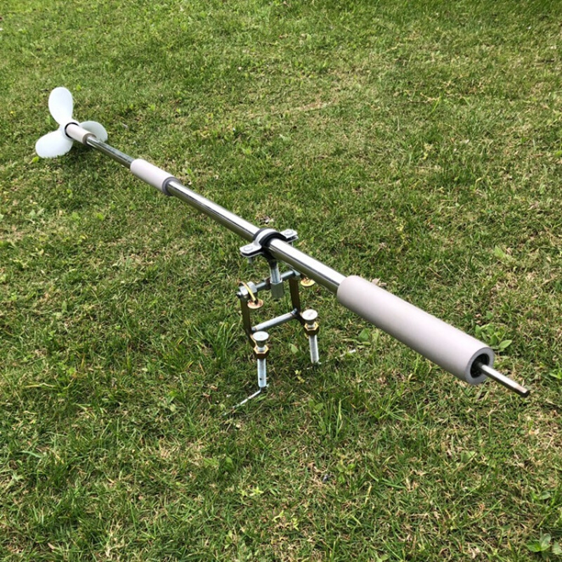 推进器船外机锂电池手持螺旋桨充气船橡皮艇塑料船用挂机电动划桨