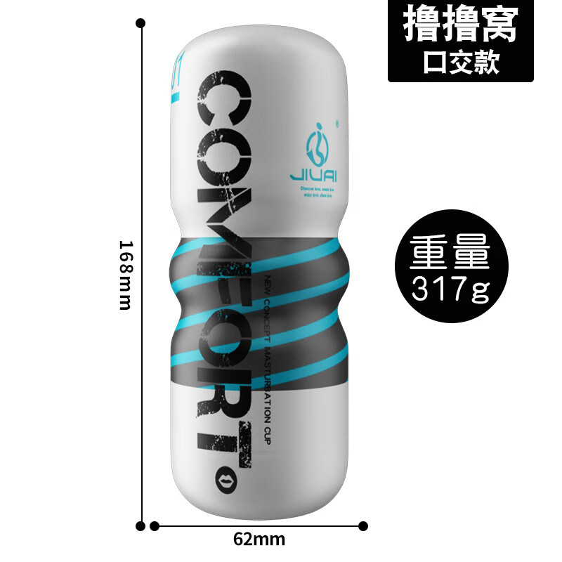 久爱飞机杯男用自慰杯荫肛口三交款可选自慰器男士情趣用品成人 黑色私处款