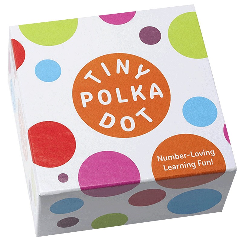 love美国数学思维游戏盒儿童益智玩具数学启蒙桌游数学学习圆点卡片