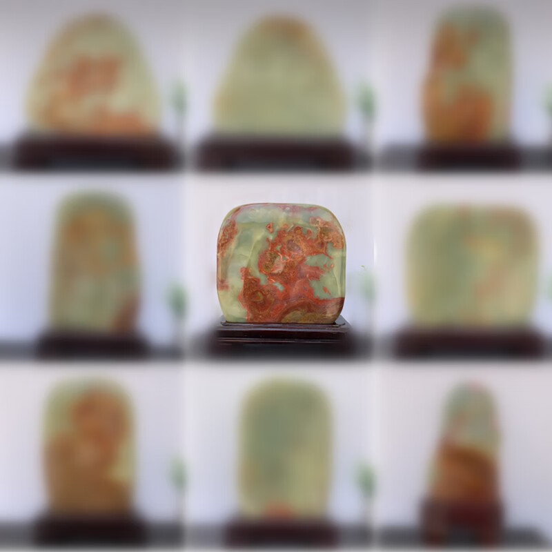 詩華歌迪伊朗古青玉天然阿富汗玉原石自然石玉石摆件观赏石家居装饰