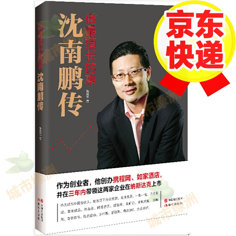 做擅长的事 沈南鹏传