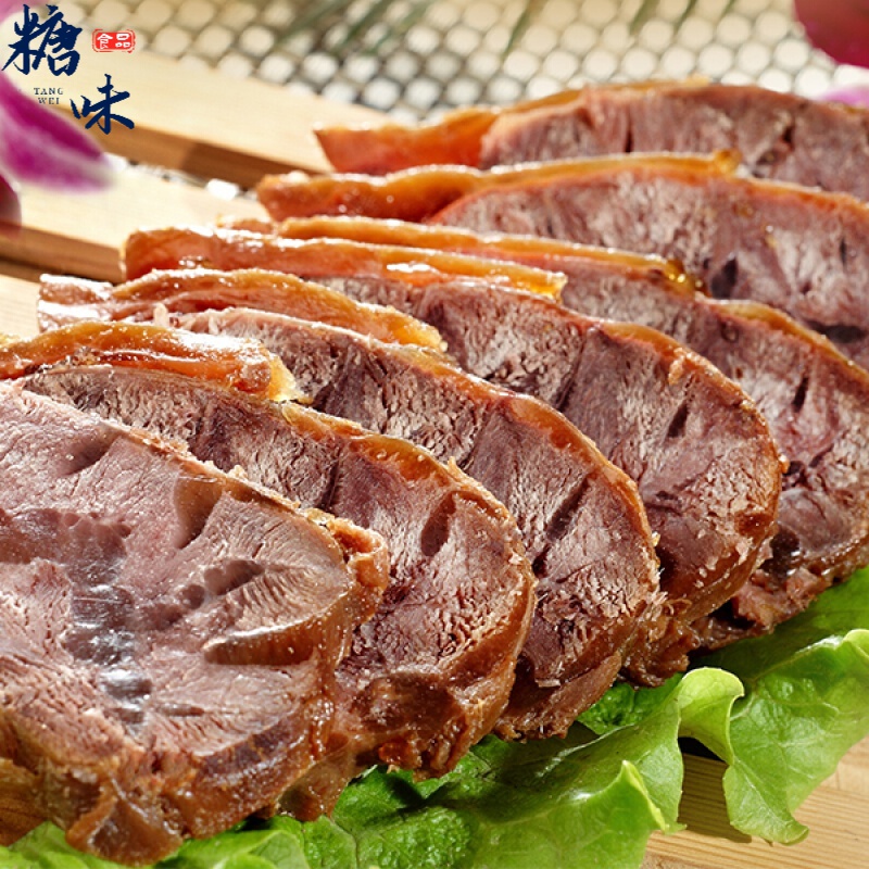 5折 真空即食健身牛肉熟肉速食清真卤味熟食1kg卤牛肉