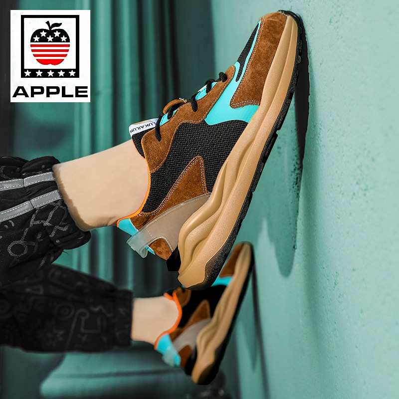 运动鞋男鞋春季跑步鞋男士休闲鞋子时尚潮流百搭老爹