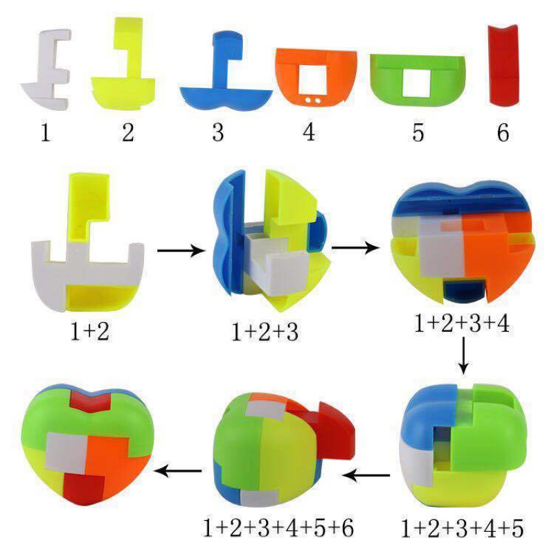 创意积木拼装智力玩具儿童拼插球幼儿园男女孩宝宝早教鲁班锁孔明锁