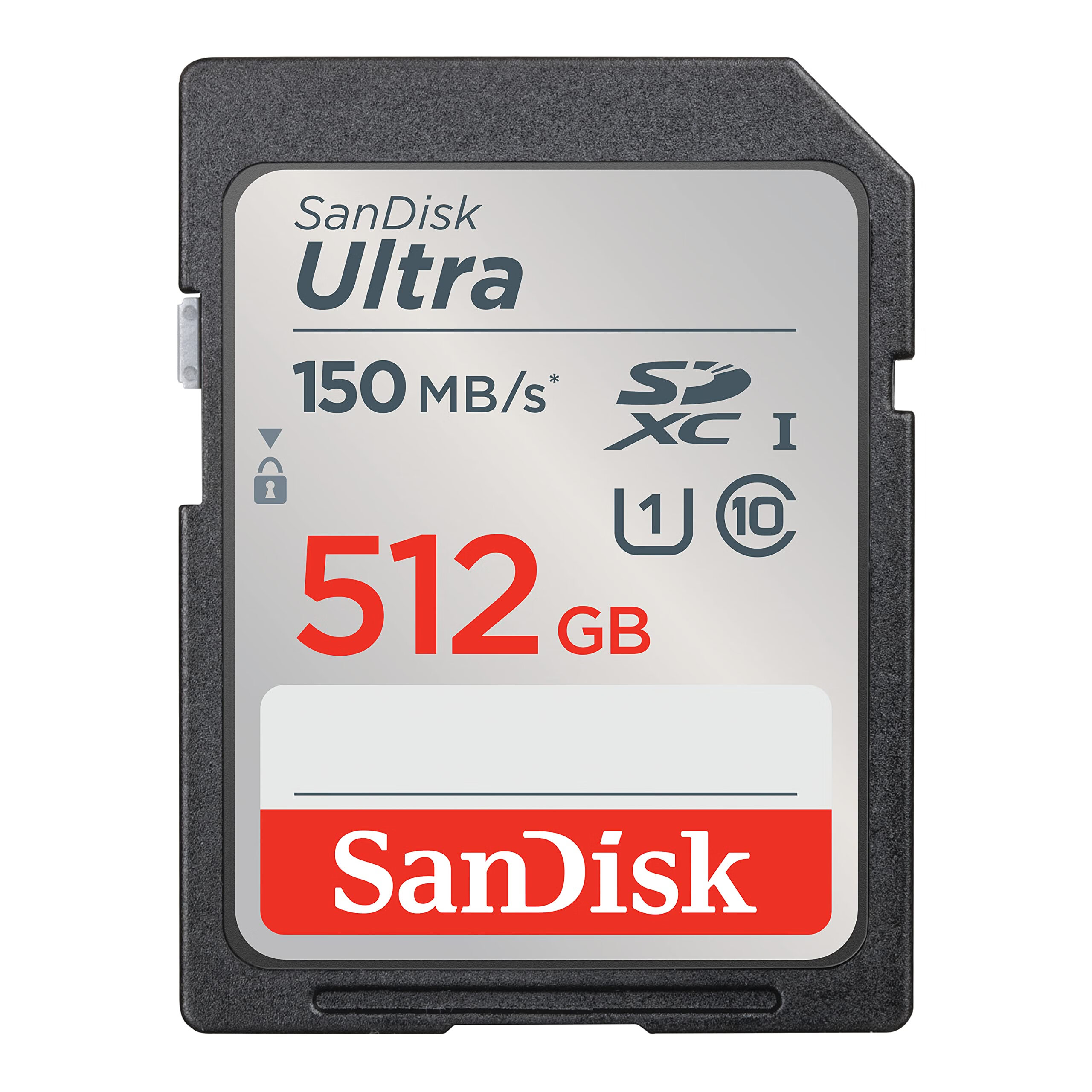 SanDisk 闪迪 512GB Ultra SDXC UHS-I 存储卡 - 150MB/s 写入 C10 U1