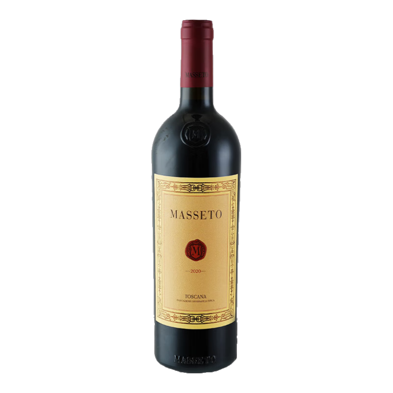 马赛多（MASSETO）意大利干红葡萄酒2020年 750ml 稀缺配额 【京东直采】