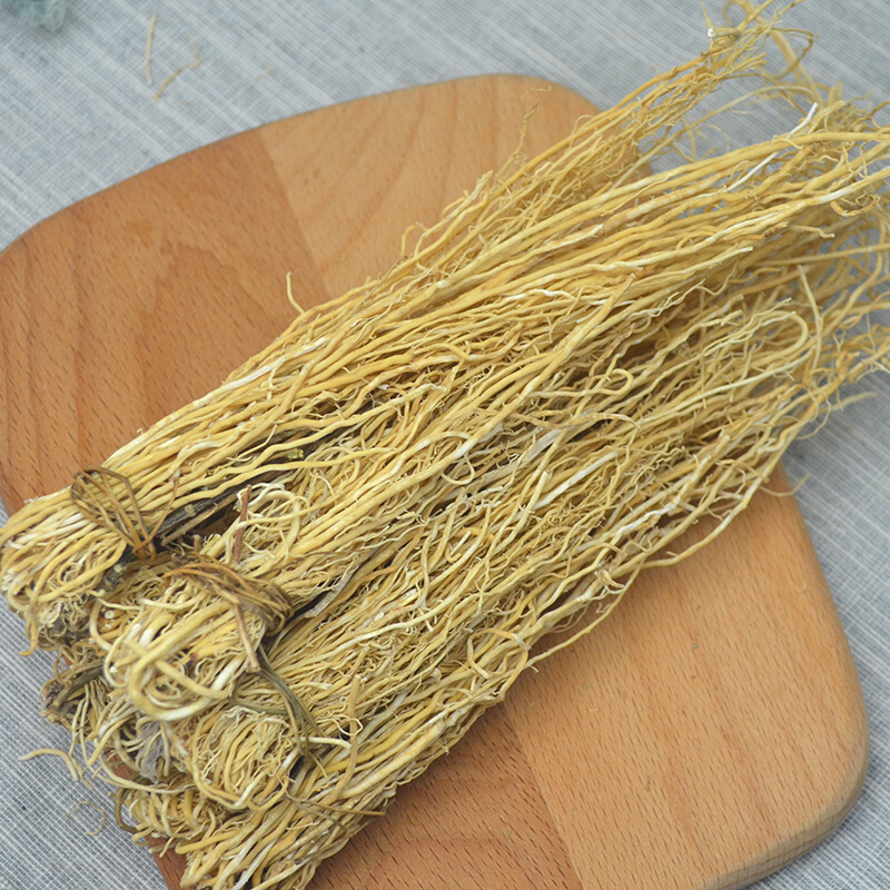 虎钢馋广东特产草50克草干丝线根汤料鲜香