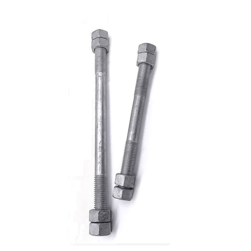 蓝邮 螺栓穿钉l型穿钉通讯电力器材井下配件 镀锌l穿钉鱼尾穿钉拉力环