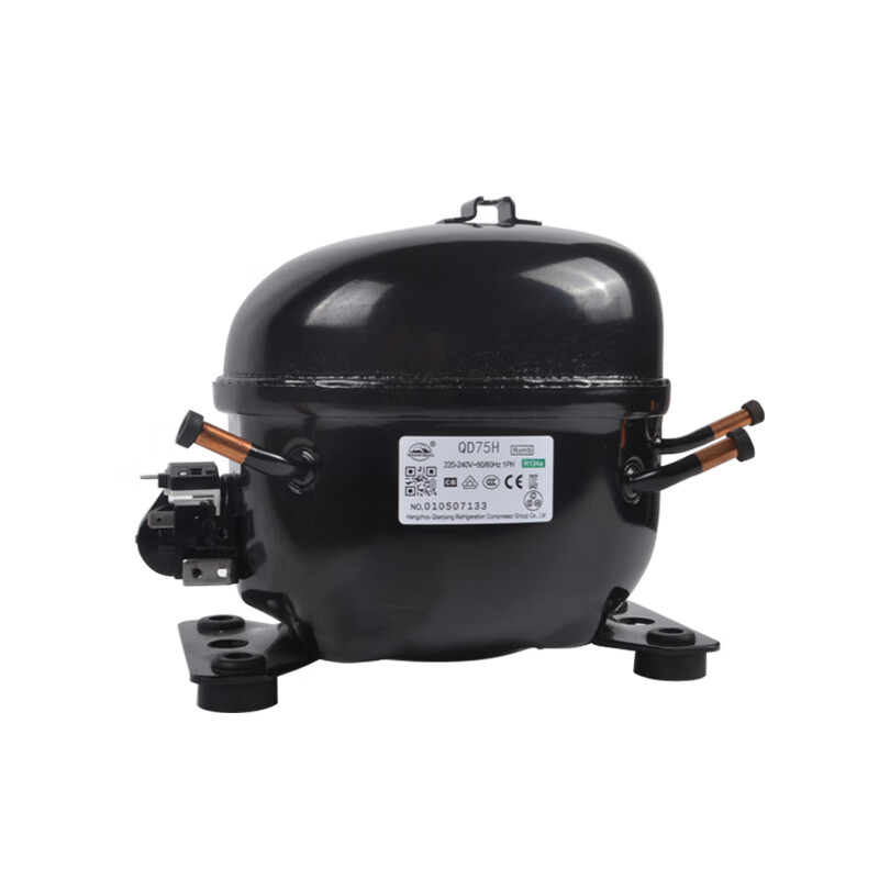 万胜压缩机全新r134r600冰箱冰柜冷柜压缩机qd52h65y压缩机启动器 r