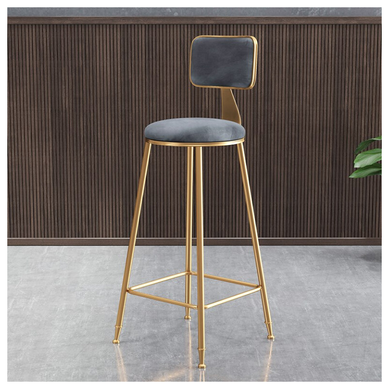 山户家具北欧吧台椅简约现代酒吧椅高脚椅家用靠背高椅子餐椅网红椅高椅子 尺寸选择 必看 (推荐表)