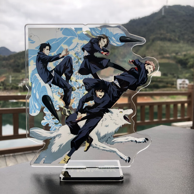 童梦姿夏油杰立牌 咒回战立牌动漫周边两面宿傩五条悟夏油杰狗卷棘立