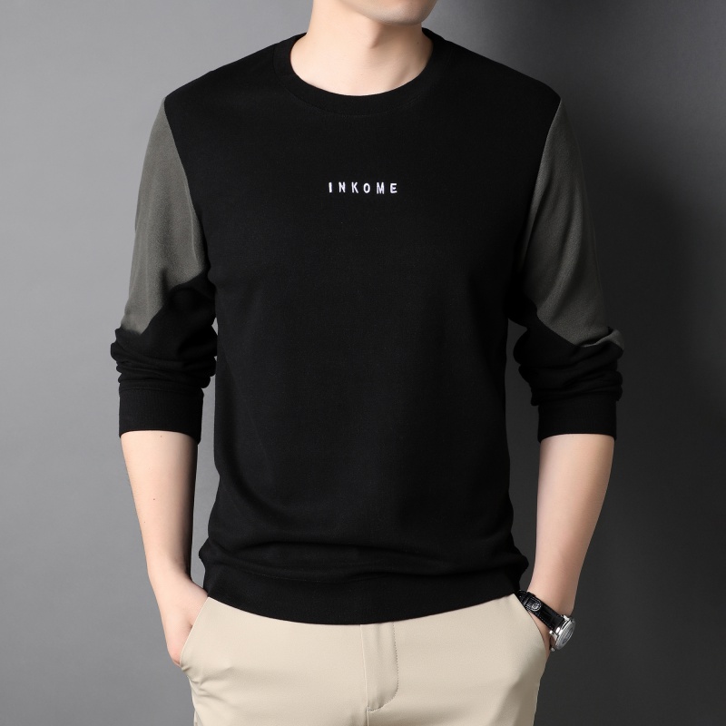 mike balter香港轻奢潮牌男装2024春季新款男士衣服休闲长袖圆领卫衣