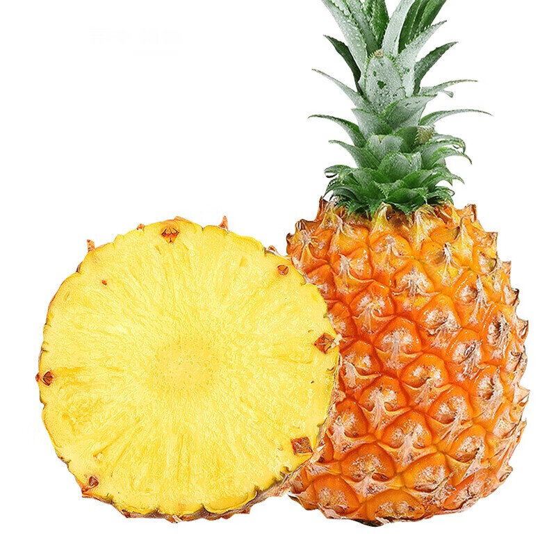 海南水果金钻凤梨 新鲜小菠萝热带 现摘现发 1个装