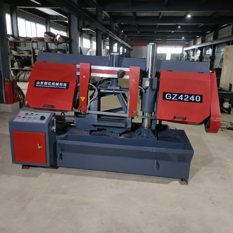 gz-4240金属带锯床切割钢筋圆钢方管卧式锯床液压工业锯床电锯机 gz