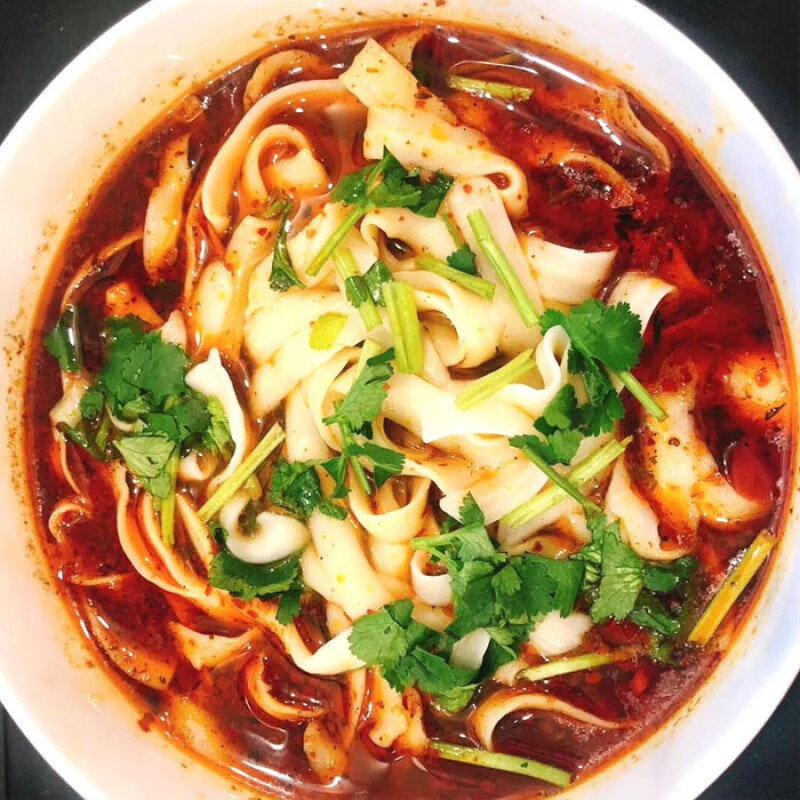 新食道鸡西刀削面 刀削面 单放和全辣满口酥十袋辣汤 五袋单放三袋