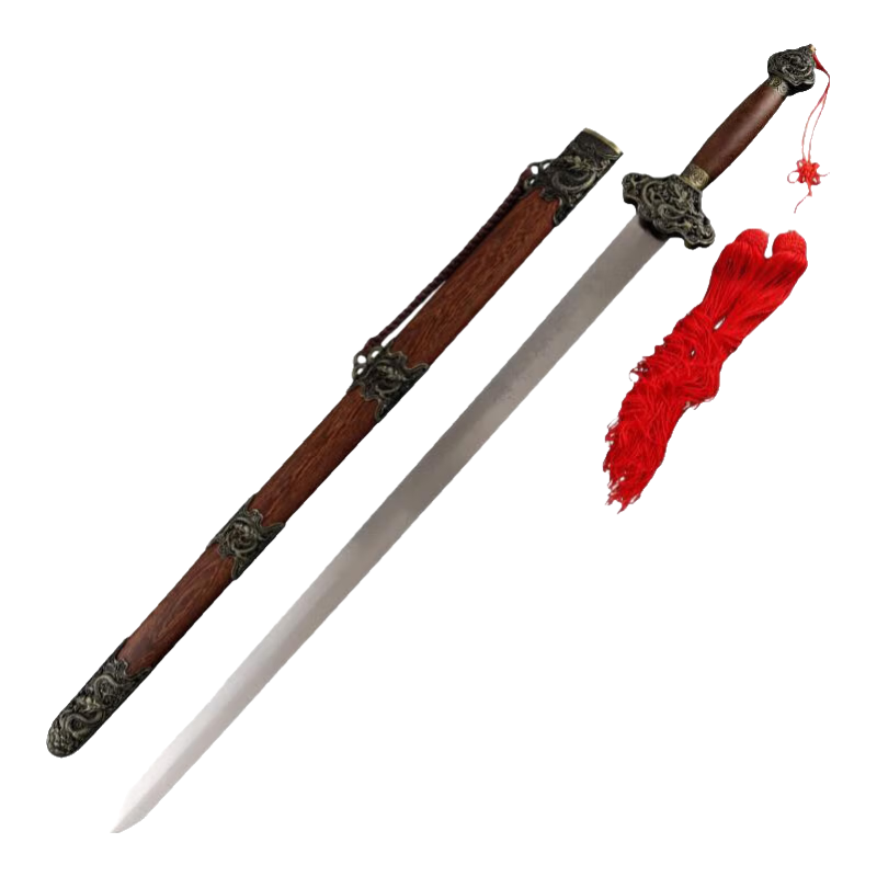 古羽云龍寶劍龍泉市裝飾劍工藝禮品武術(shù)擺件掛飾長(zhǎng)劍硬劍 未開(kāi)刃