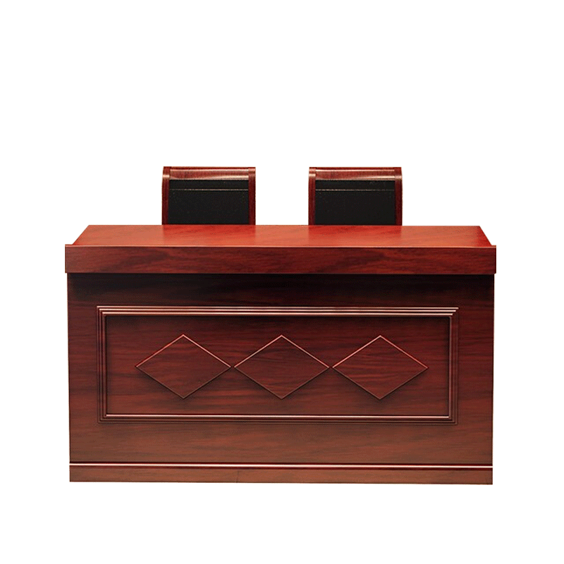 驰界现代简约发言台主席台接待台洽谈桌会议台演讲台