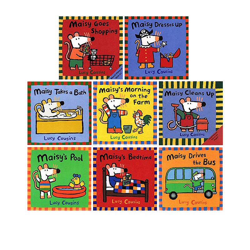 绿山墙儿童图书，maisy英文原版绘本小鼠波波系列畅销中