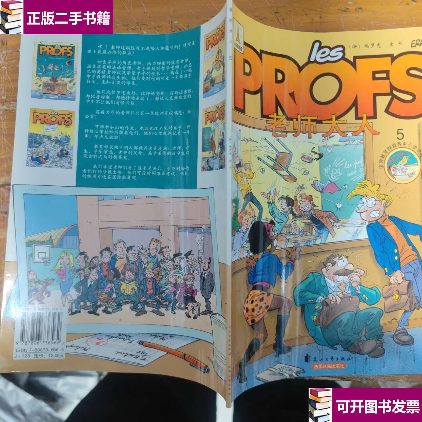 【二手9成新】老师大人之五:脱缰野马 /埃罗克 花山文艺