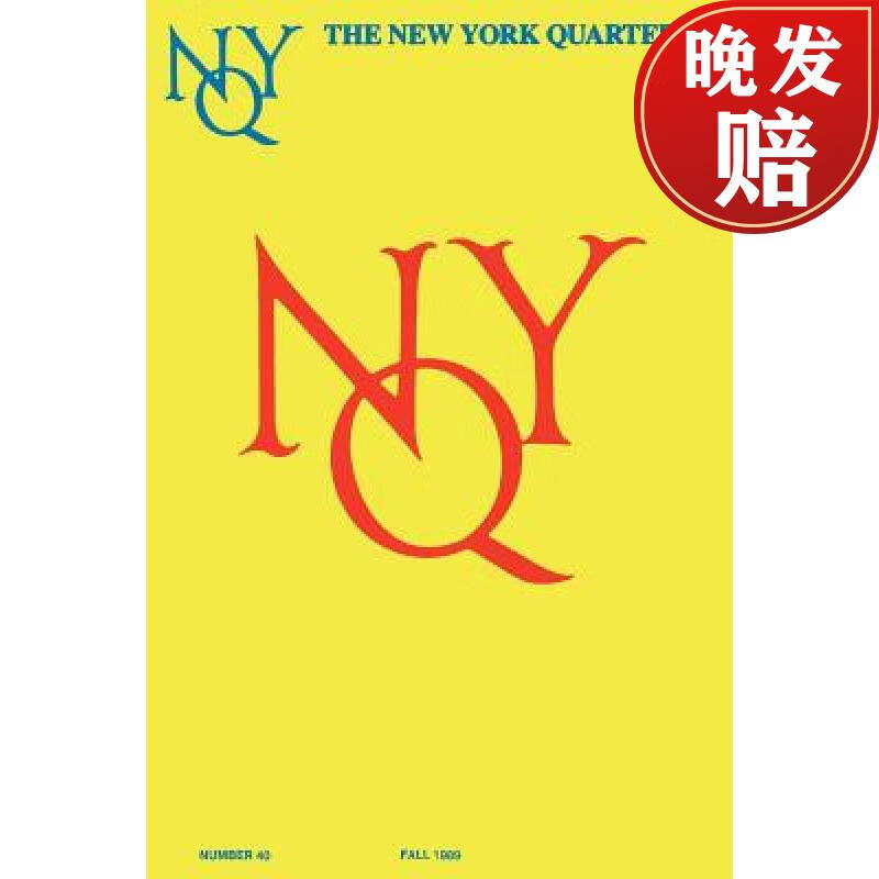 【4周达】the new york quarterly, number 40