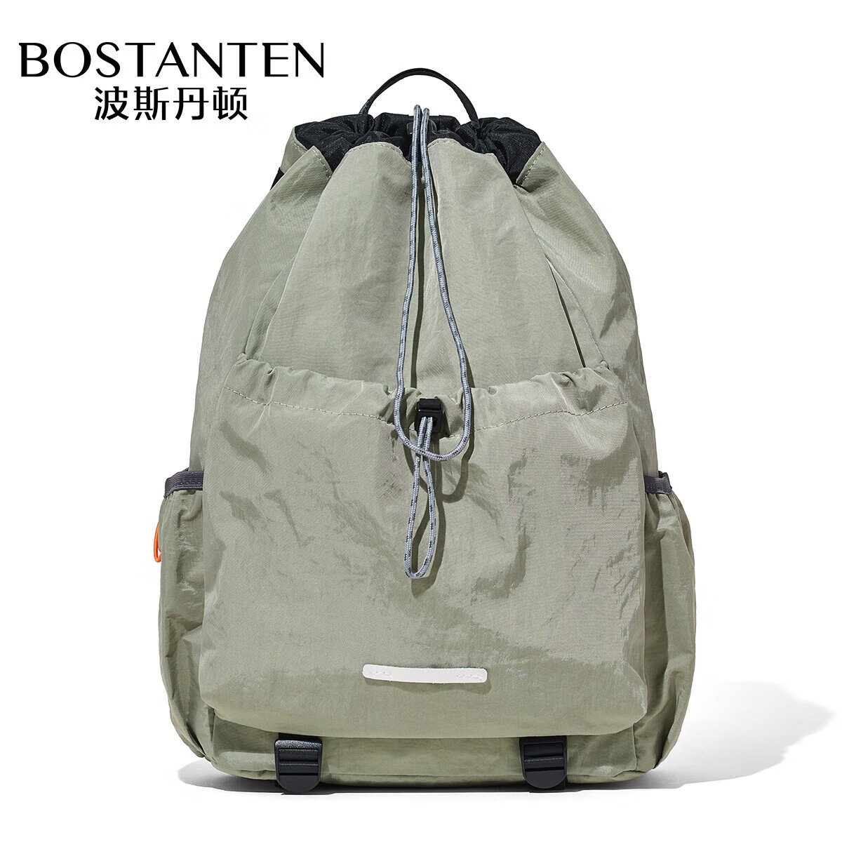 波斯丹顿（BOSTANTEN）男士轻便束口抽绳双肩包学生书包运动登山包大容量户外骑行背包女