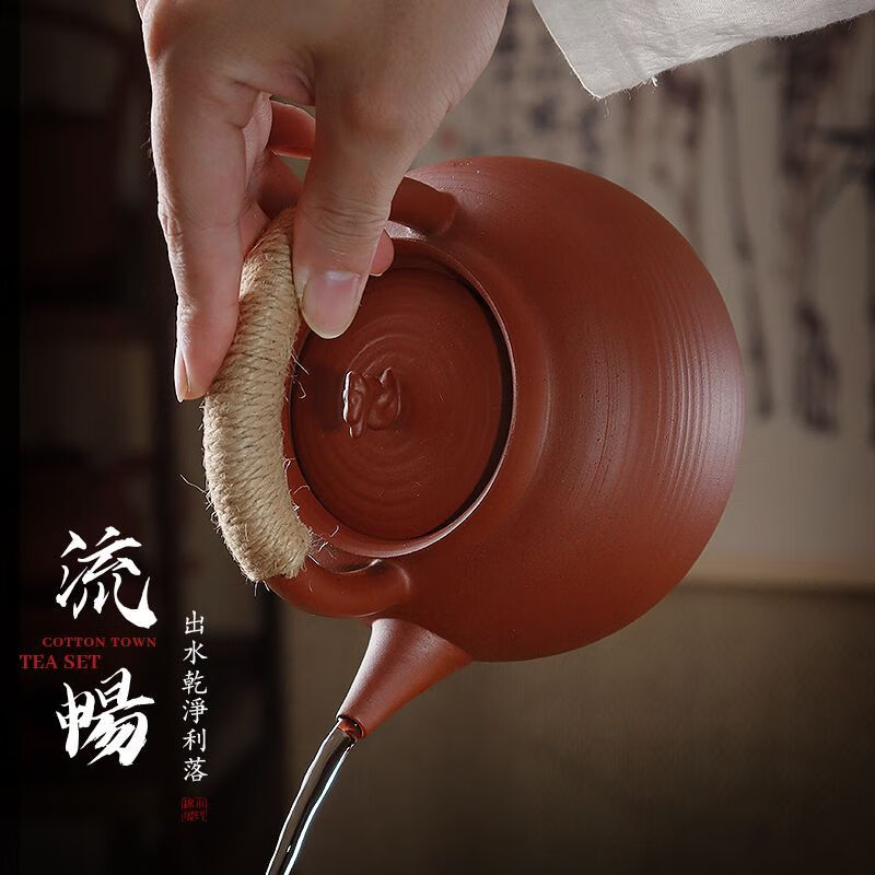 棉小城户外煮茶炉红泥砂铫煮水壶玉书煨纯手工明火烧水壶炭炉围炉煮茶器 单炉【升级版电炭两用-状元炉】