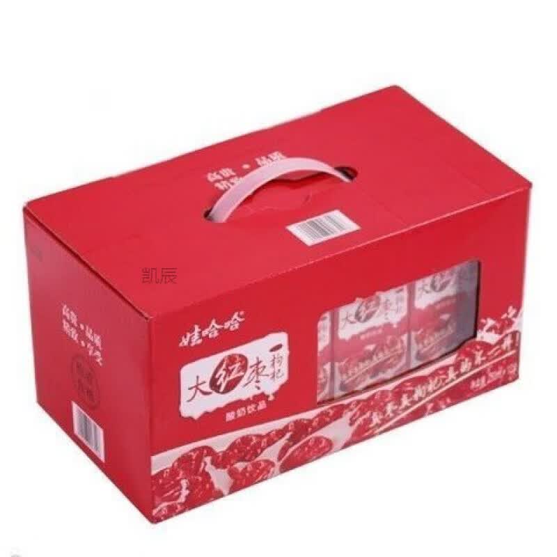 250ml大红枣枸杞酸奶饮品整箱批发出货一整箱