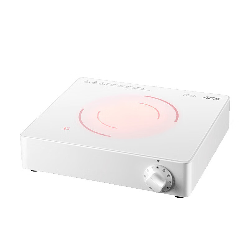 aca/北美电器 at-et16aca电陶炉家用台式煮泡茶德国进口面板静音 白色