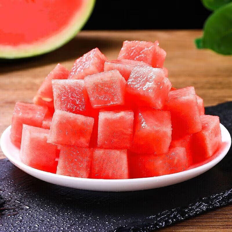 云南麒麟西瓜新鲜应季水果一整箱超甜薄皮小西瓜 红色 10斤