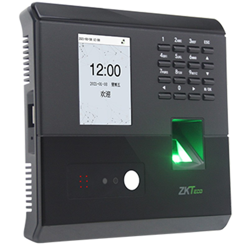 中控智慧(zkteco)人刷脸门禁tq360p动态人脸 指纹 密码,12v 5a