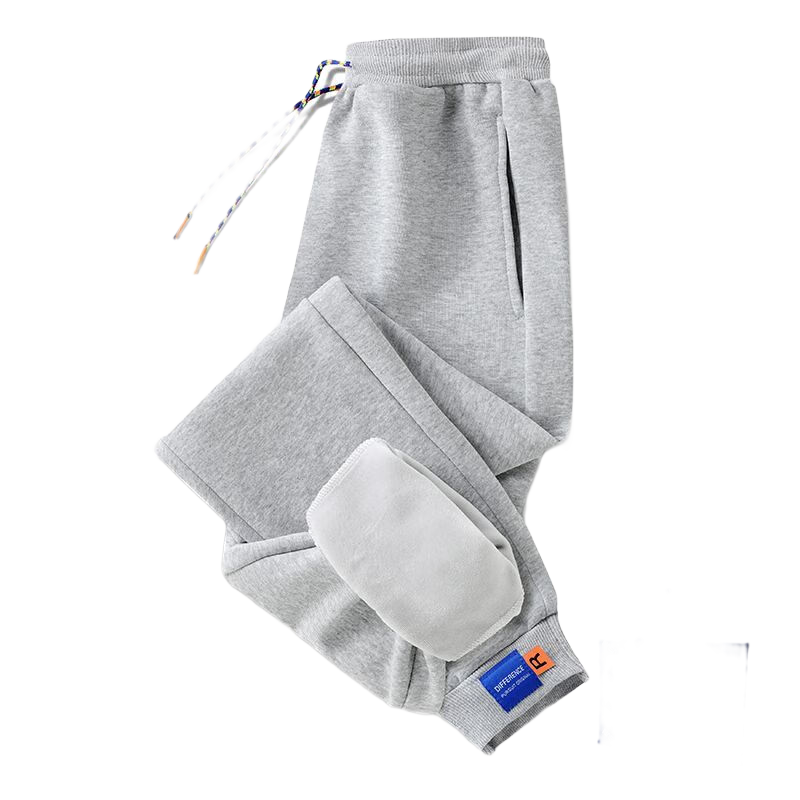 NASALIKE潮牌大碼褲子男士春夏季寬松針織休閑褲衛(wèi)褲男女束腳加絨褲男秋冬 N18白色(春夏季) 2XL (170-178cm 140-160斤)