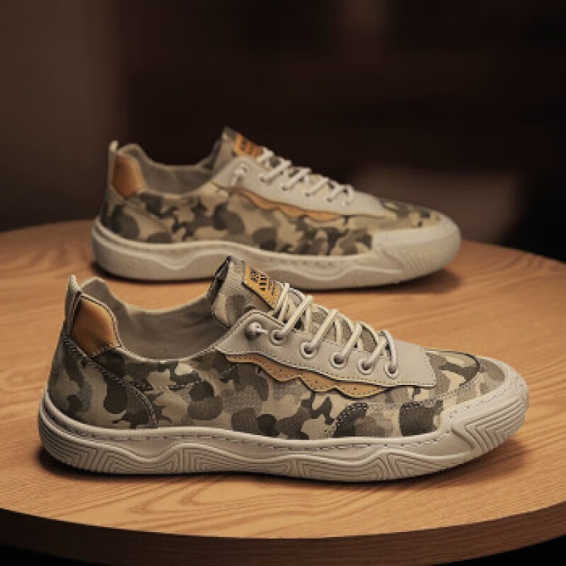 解放鞋工地鞋男鞋夏季透气工地干活上班工作劳保潮鞋秋季休闲迷彩解放