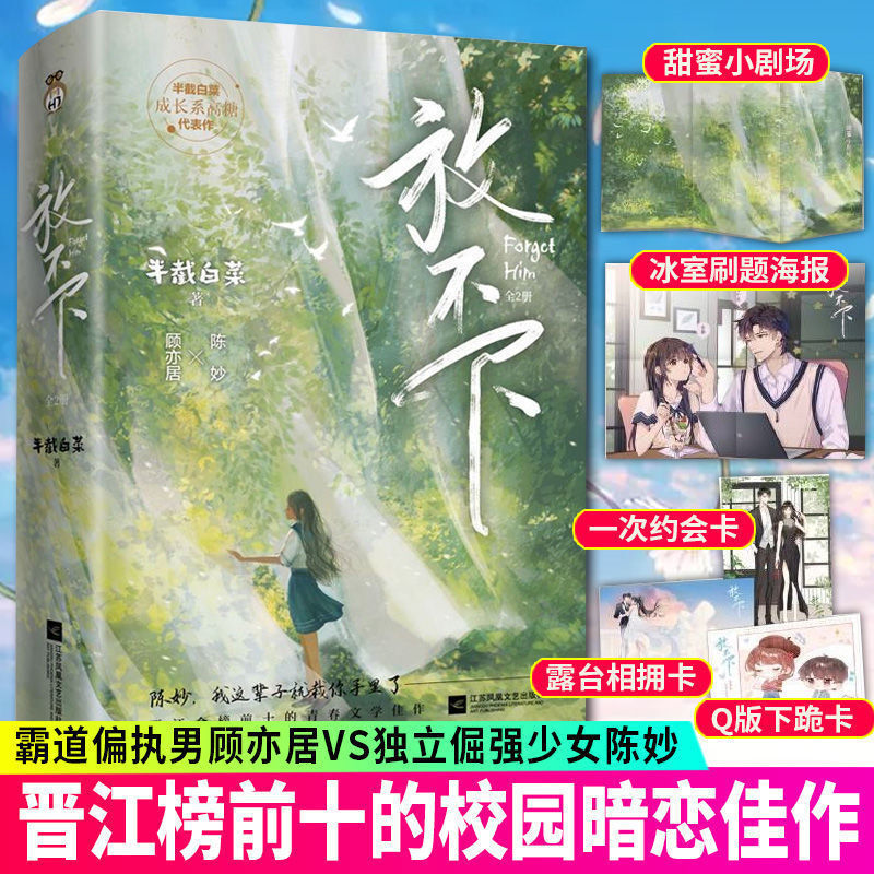 放不下全二册 半截白菜 替身作者青春文学高甜追妻破镜重圆校园暗恋言情小说