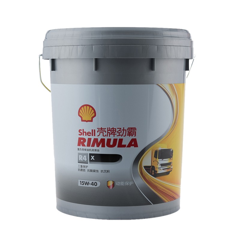 壳牌(shell)劲霸柴机油 r4 x 15w-40 柴油机油 18l